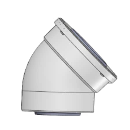 Rinnai 45 Degree Elbow Qty Of 2 224050